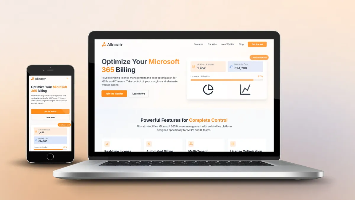 Allocatr website