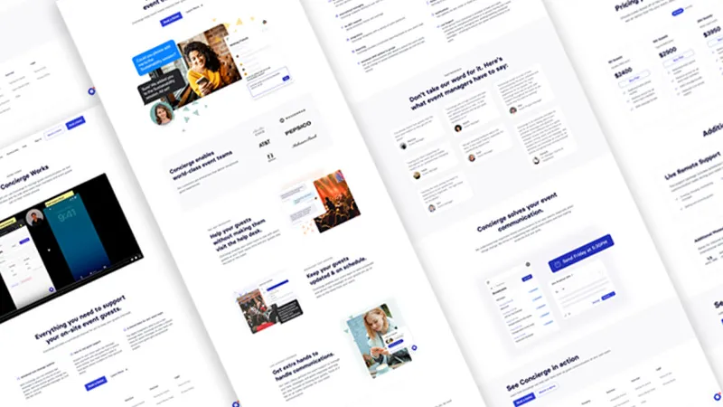 Concierge website