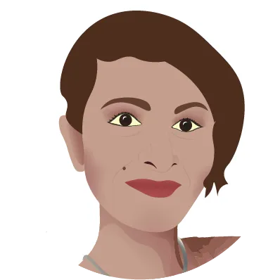 Erika Nyíri cartoon