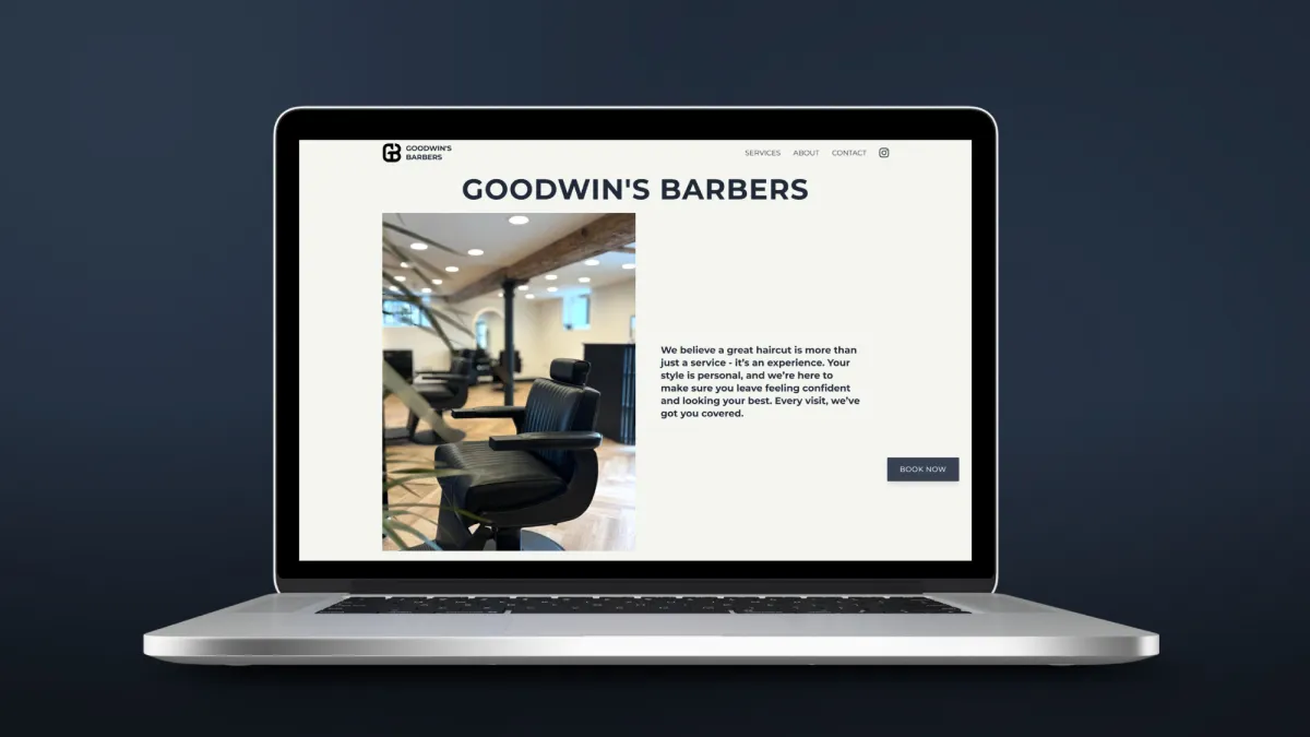 Goodwin's Barbers website