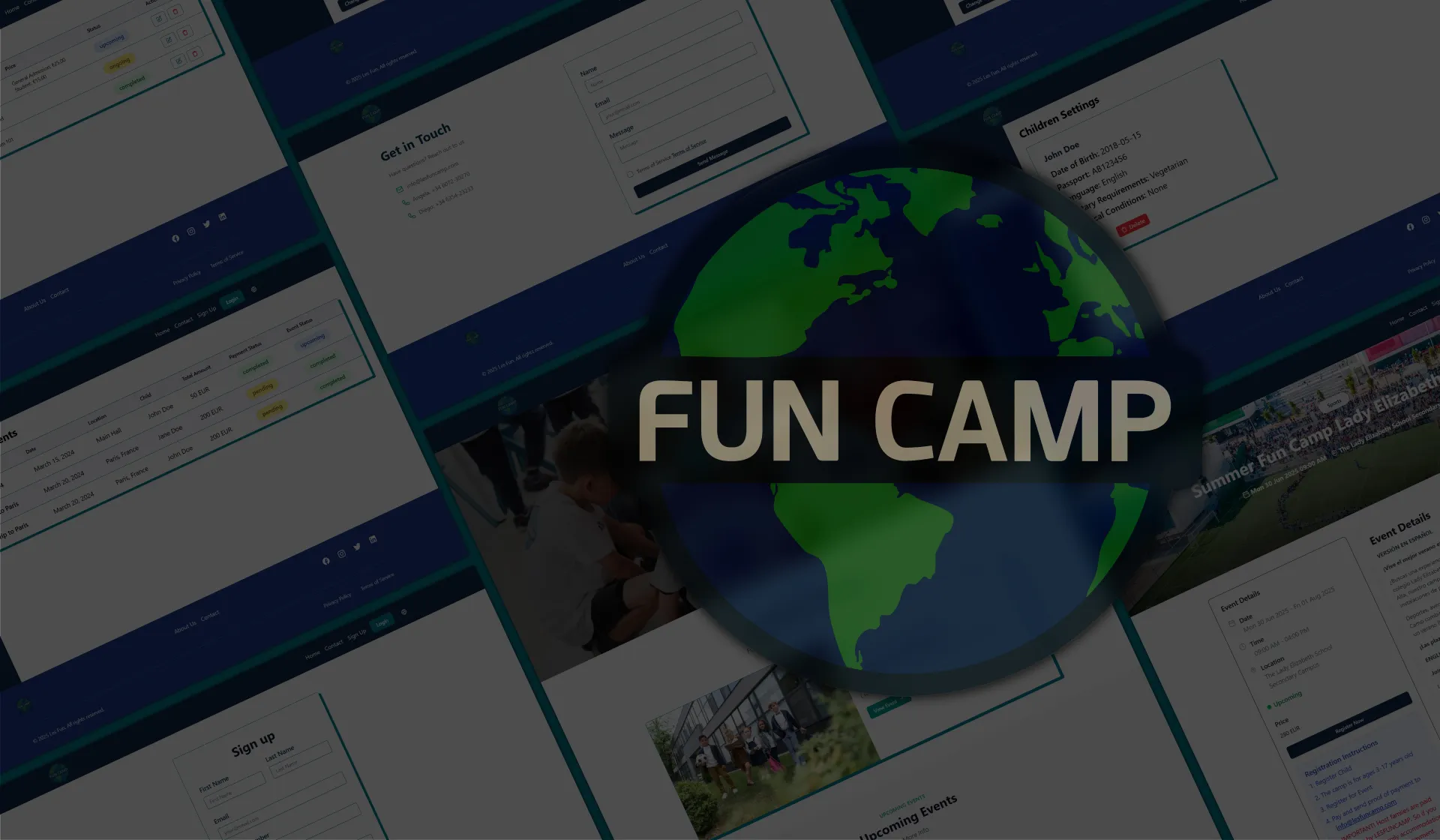 Les Fun decoration graphic